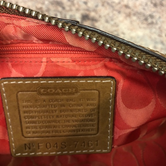 **SOLD** Coach Vintage Baguette Purse - Picture 13 of 16